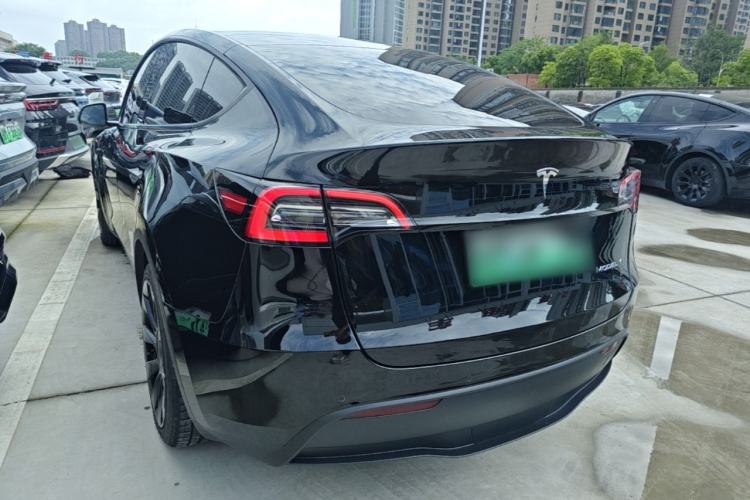 Used Tesla Model Y 2021 Long-Range All-Wheel-Drive Version 3D7 Rear Left 45 Deg