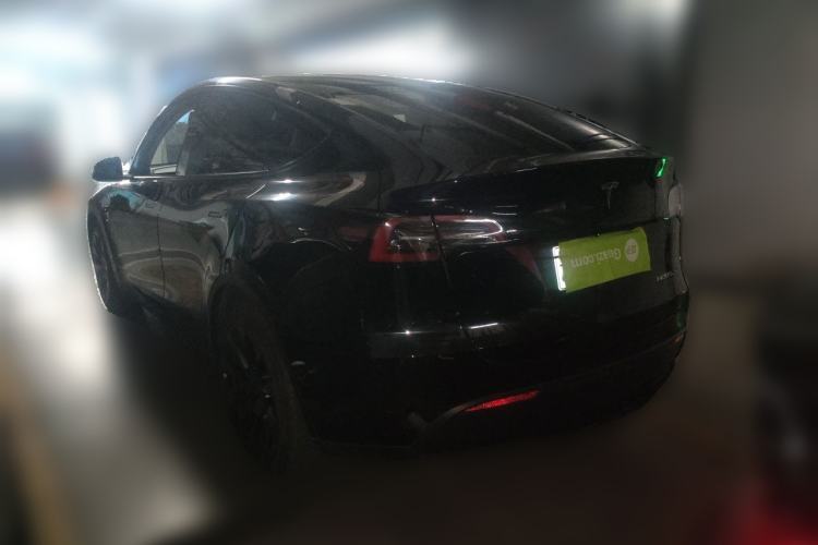 Used Tesla Model Y 2021 Long-Range All-Wheel-Drive Version Rear Left 45 Deg