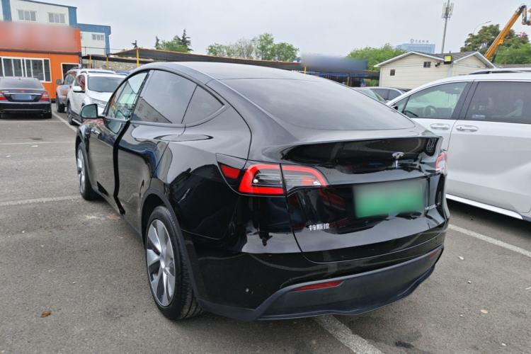 Used Tesla Model Y 2021 Standard Range Rear-Wheel Drive Version Rear Left 45 Deg