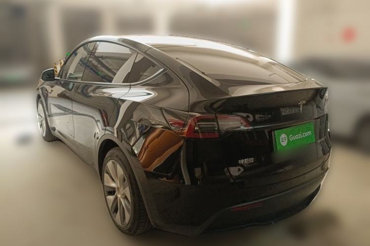 Used Tesla Model Y 2021 Standard Range Rear-Wheel Drive Version Rear Left 45 Deg