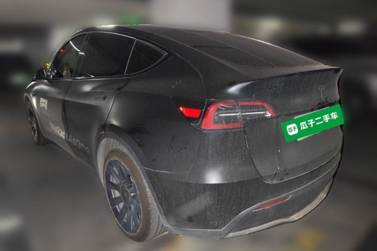 Used Tesla Model Y 2021 Long-Range All-Wheel-Drive Version 3D7 Rear Left 45 Deg