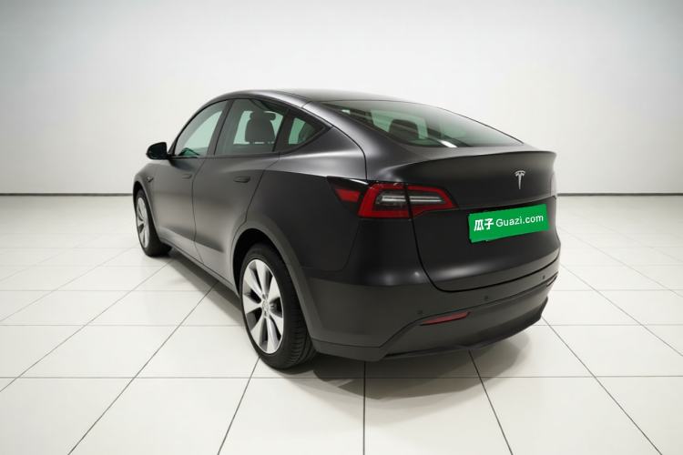 Used Tesla Model Y 2021 Long-Range All-Wheel-Drive Version 3D7 Rear Left 45 Deg