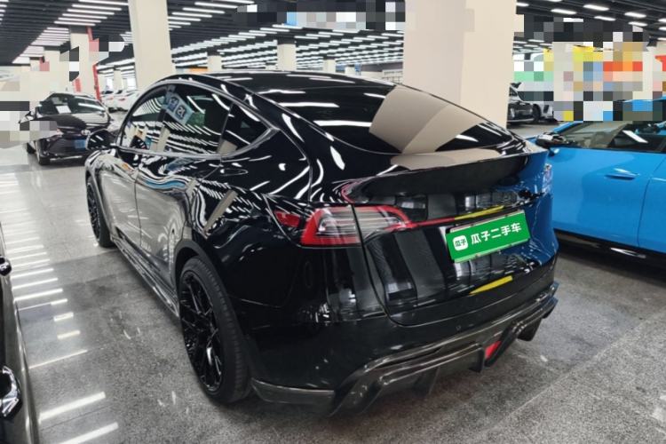 Used Tesla Model Y 2021 Performance High-Performance All-Wheel-Drive Version Rear Left 45 Deg