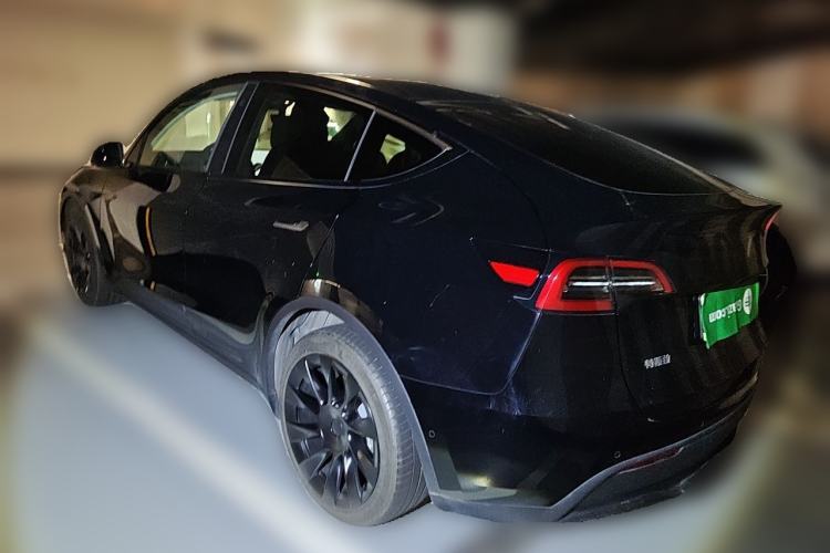 Used Tesla Model Y 2021 Long-Range All-Wheel-Drive Version 3D7 Rear Left 45 Deg
