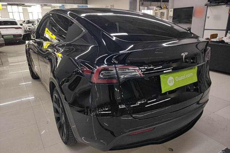 Used Tesla Model Y 2021 Standard Range Rear-Wheel Drive Version Rear Left 45 Deg