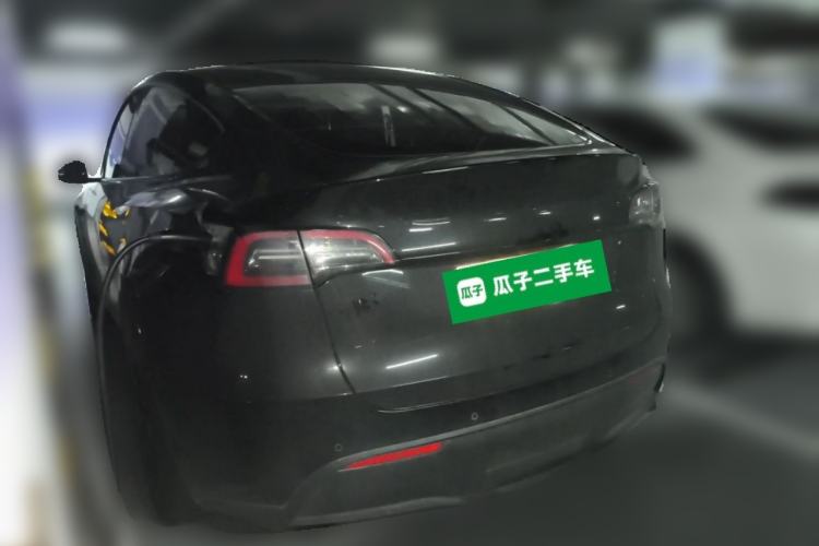 Used Tesla Model Y 2021 Standard Range Rear-Wheel Drive Version Rear Left 45 Deg