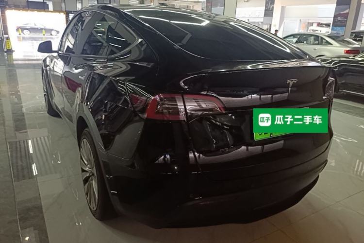 Used Tesla Model Y 2021 Long-Range All-Wheel-Drive Version 3D7 Rear Left 45 Deg