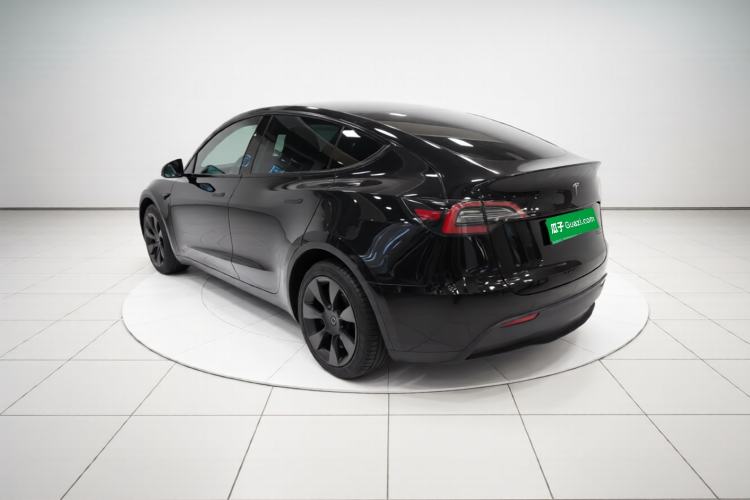 Used Tesla Model Y 2021 Long-Range All-Wheel-Drive Version 3D7 Rear Left 45 Deg