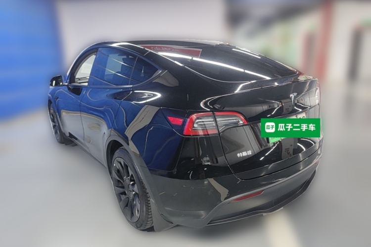 Used Tesla Model Y 2021 Long-Range All-Wheel-Drive Version 3D7 Rear Left 45 Deg