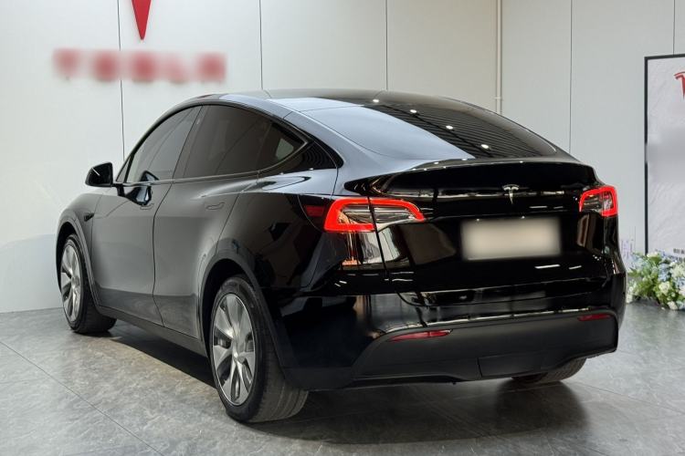Used Tesla Model Y 2021 Standard Range Rear-Wheel Drive Version Rear Left 45 Deg