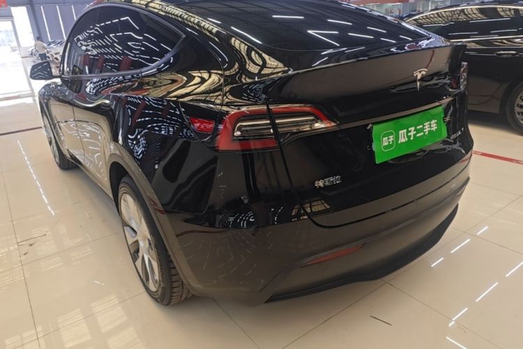 Used Tesla Model Y 2021 Standard Range Rear-Wheel Drive Version Rear Left 45 Deg