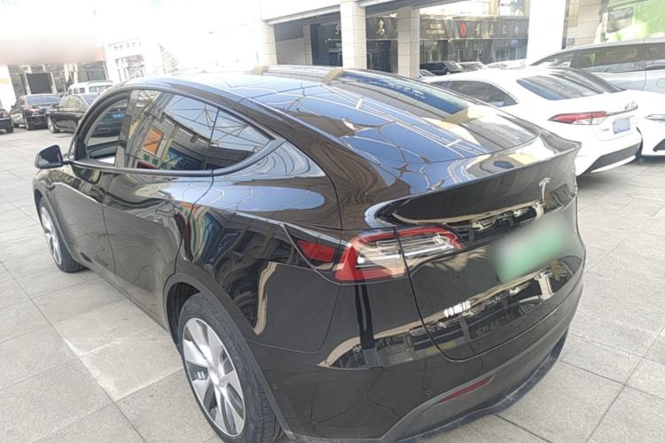 Used Tesla Model Y 2021 Standard Range Rear-Wheel Drive Version Rear Left 45 Deg