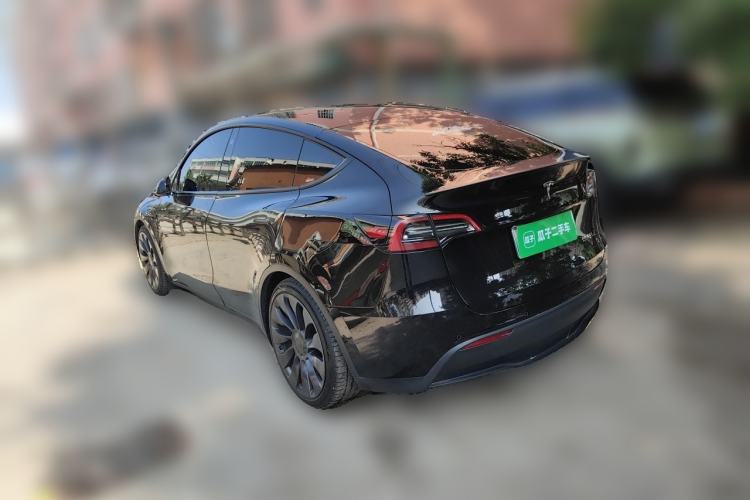 Used Tesla Model Y 2021 Performance High-Performance All-Wheel-Drive Version Rear Left 45 Deg