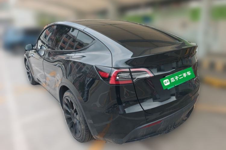 Used Tesla Model Y 2021 Standard Range Rear-Wheel Drive Version Rear Left 45 Deg