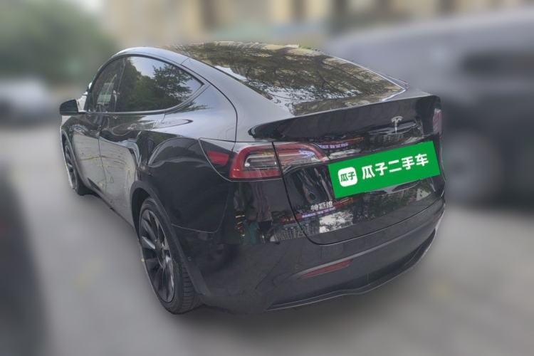 Used Tesla Model Y 2021 Standard Range Rear-Wheel Drive Version Rear Left 45 Deg