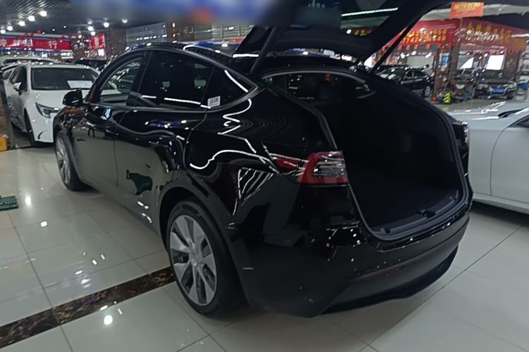Used Tesla Model Y 2021 Standard Range Rear-Wheel Drive Version Rear Left 45 Deg