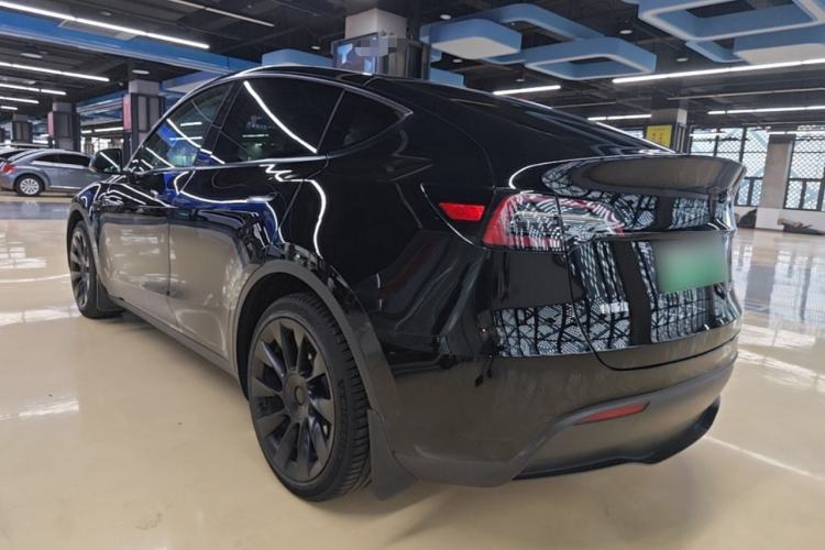 Used Tesla Model Y 2021 Standard Range Rear-Wheel Drive Version Rear Left 45 Deg