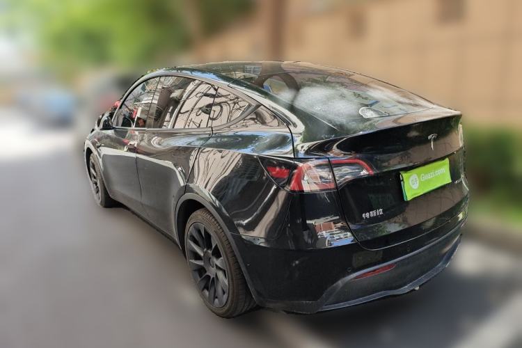 Used Tesla Model Y 2021 Standard Range Rear-Wheel Drive Version Rear Left 45 Deg