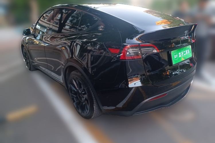 Used Tesla Model Y 2021 Long-Range All-Wheel-Drive Version 3D7 Rear Left 45 Deg
