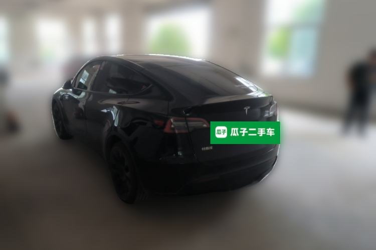 Used Tesla Model Y 2021 Long-Range All-Wheel-Drive Version Rear Left 45 Deg