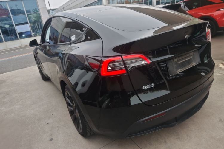 Used Tesla Model Y 2021 Standard Range Rear-Wheel Drive Version Rear Left 45 Deg