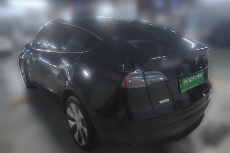 Used Tesla Model Y 2021 Long-Range All-Wheel-Drive Version Rear Left 45 Deg