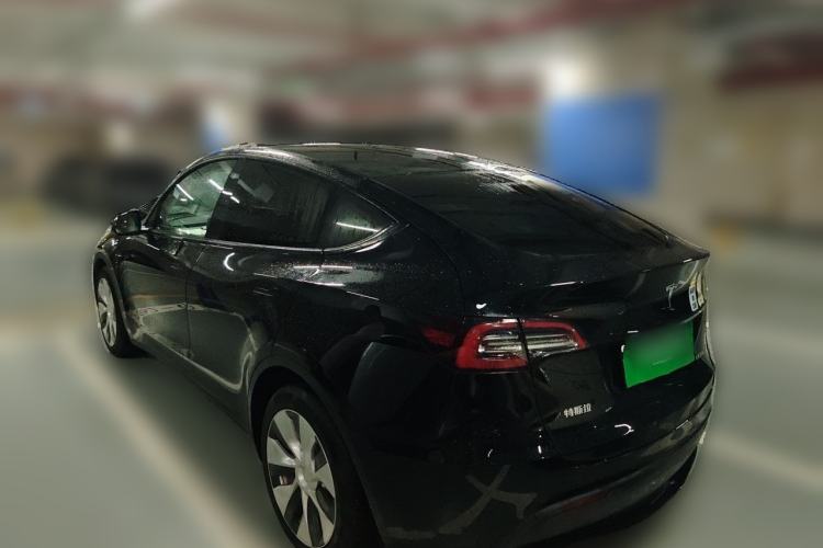 Used Tesla Model Y 2021 Long-Range All-Wheel-Drive Version Rear Left 45 Deg