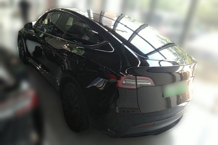 Used Tesla Model Y 2021 Long-Range All-Wheel-Drive Version 3D7 Rear Left 45 Deg