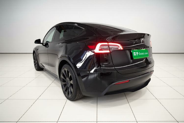 Used Tesla Model Y 2021 Long-Range All-Wheel-Drive Version Rear Left 45 Deg