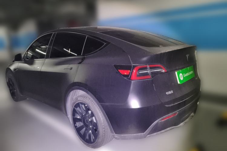 Used Tesla Model Y 2021 Long-Range All-Wheel-Drive Version Rear Left 45 Deg