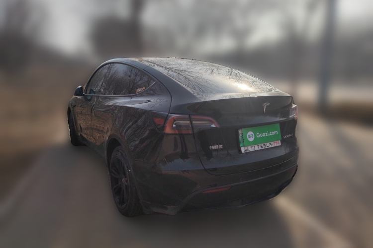 Used Tesla Model Y 2021 Long-Range All-Wheel-Drive Version 3D7 Rear Left 45 Deg