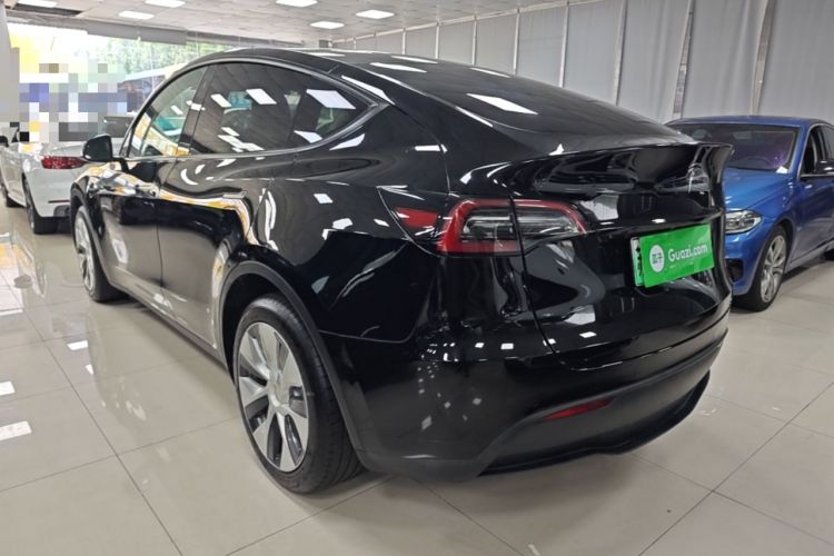 Used Tesla Model Y 2021 Long-Range All-Wheel-Drive Version 3D7 Rear Left 45 Deg