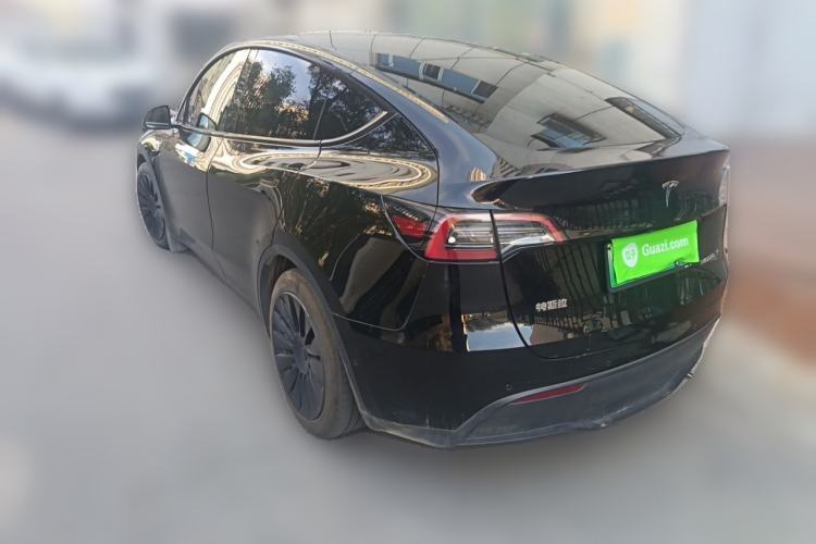 Used Tesla Model Y 2021 Standard Range Rear-Wheel Drive Version Rear Left 45 Deg
