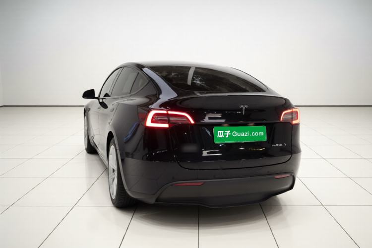 Used Tesla Model Y 2021 Standard Range Rear-Wheel Drive Version Rear Left 45 Deg