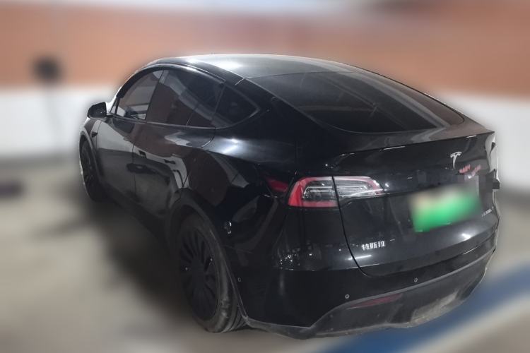 Used Tesla Model Y 2021 Standard Range Rear-Wheel Drive Version Rear Left 45 Deg