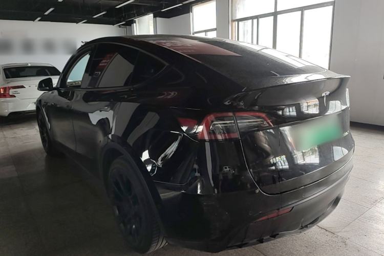 Used Tesla Model Y 2021 Standard Range Rear-Wheel Drive Version Rear Left 45 Deg