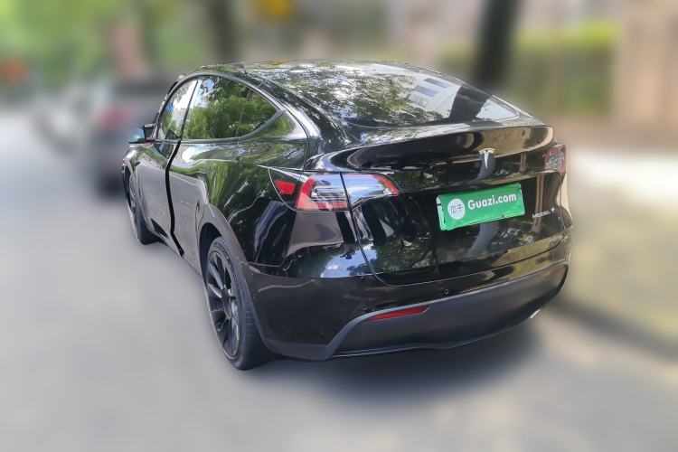 Used Tesla Model Y 2021 Standard Range Rear-Wheel Drive Version Rear Left 45 Deg