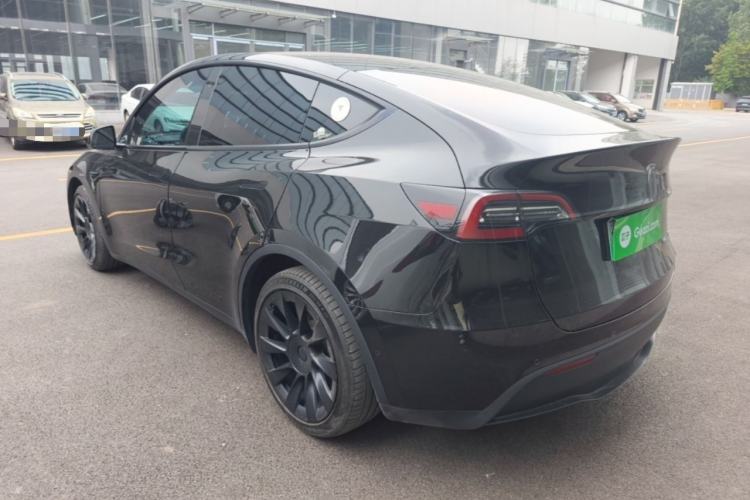 Used Tesla Model Y 2021 Standard Range Rear-Wheel Drive Version Rear Left 45 Deg