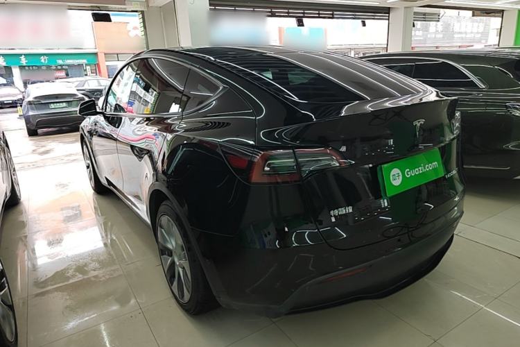 Used Tesla Model Y 2021 Standard Range Rear-Wheel Drive Version Rear Left 45 Deg