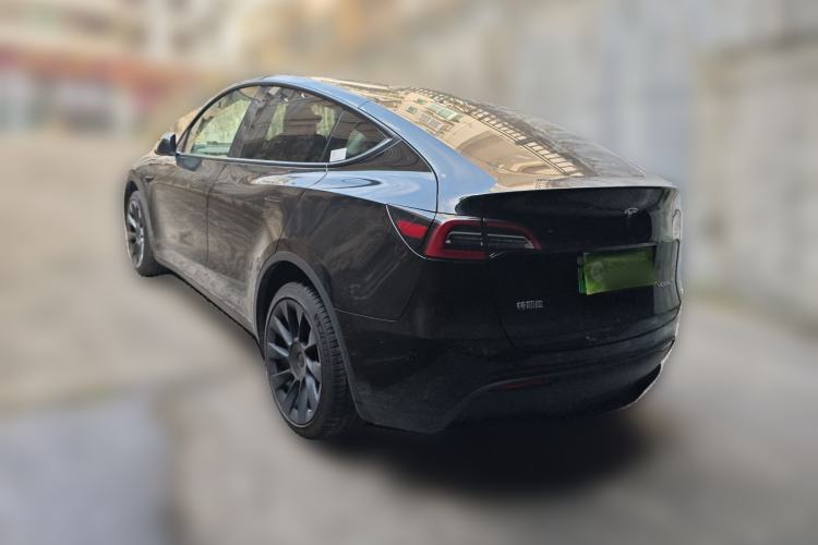Used Tesla Model Y 2021 Long-Range All-Wheel-Drive Version 3D7 Rear Left 45 Deg