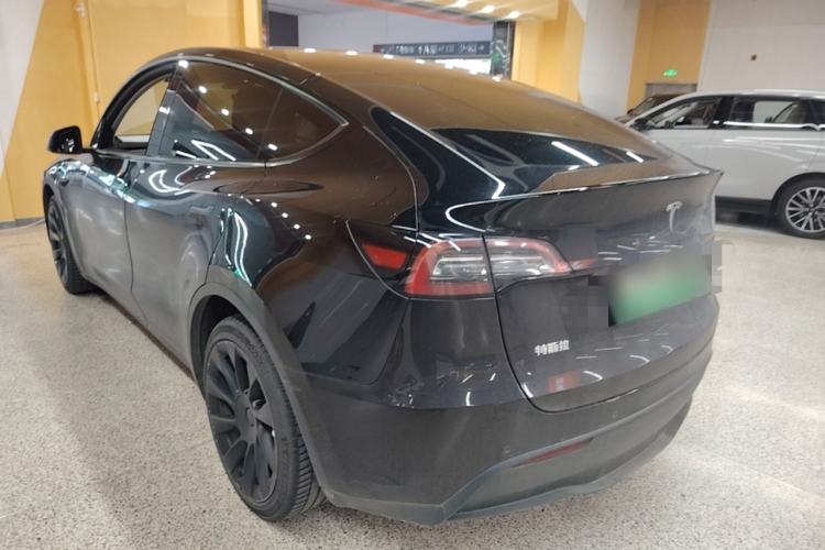 Used Tesla Model Y 2021 Long-Range All-Wheel-Drive Version Rear Left 45 Deg
