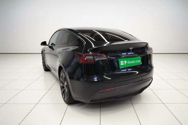 Used Tesla Model Y 2021 Standard Range Rear-Wheel Drive Version Rear Left 45 Deg