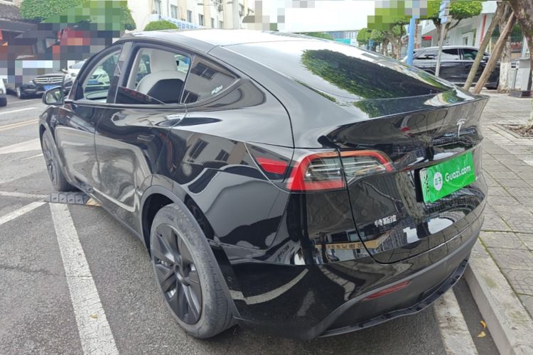 Used Tesla Model Y 2021 Standard Range Rear-Wheel Drive Version Rear Left 45 Deg