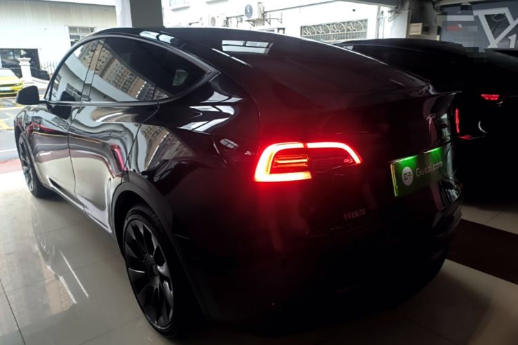 Used Tesla Model Y 2021 Standard Range Rear-Wheel Drive Version Rear Left 45 Deg