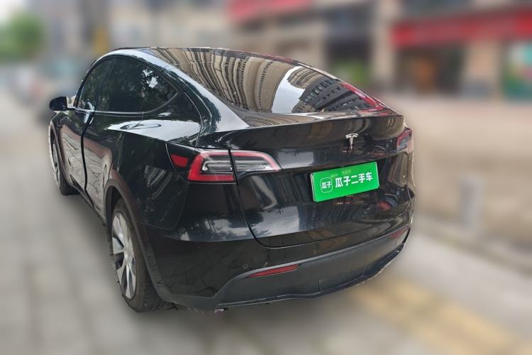 Used Tesla Model Y 2021 Long-Range All-Wheel-Drive Version Rear Left 45 Deg