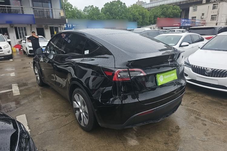 Used Tesla Model Y 2021 Standard Range Rear-Wheel Drive Version Rear Left 45 Deg