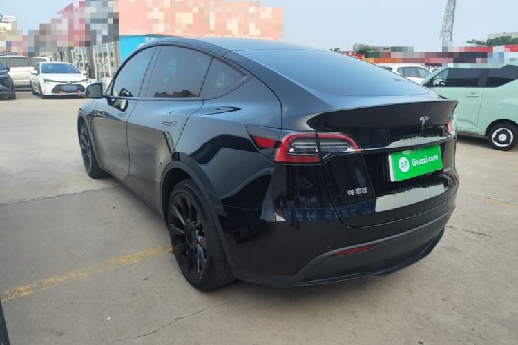 Used Tesla Model Y 2021 Standard Range Rear-Wheel Drive Version Rear Left 45 Deg
