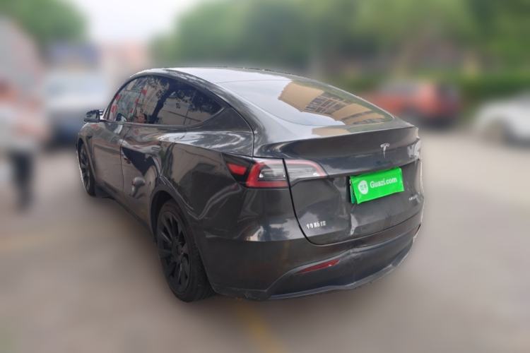 Used Tesla Model Y 2021 Long-Range All-Wheel-Drive Version Rear Left 45 Deg