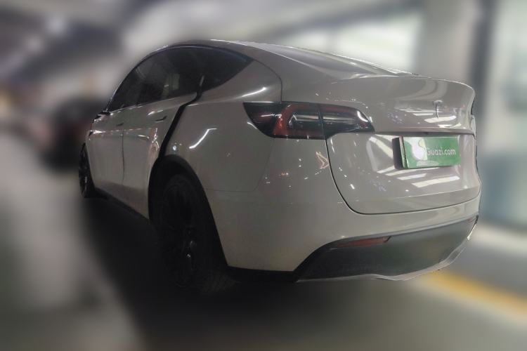 Used Tesla Model Y 2021 Standard Range Rear-Wheel Drive Version Rear Left 45 Deg