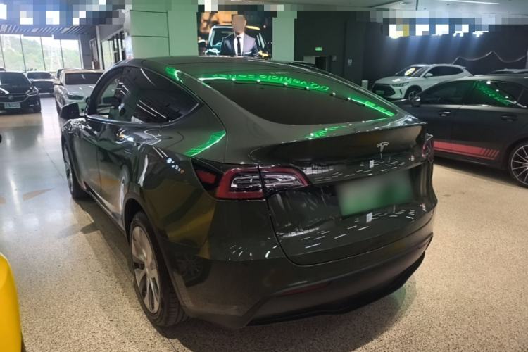 Used Tesla Model Y 2021 Long-Range All-Wheel-Drive Version 3D7 Rear Left 45 Deg